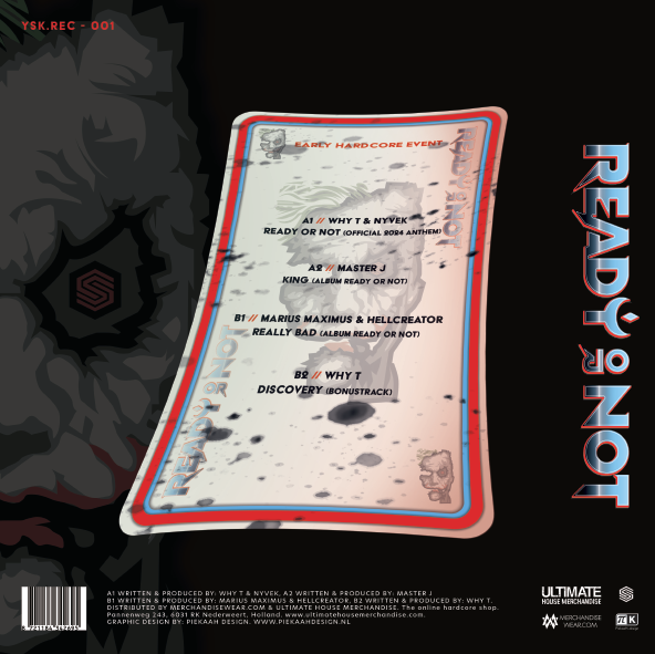 Ready Or Not (Early Hardcore Event) back cover