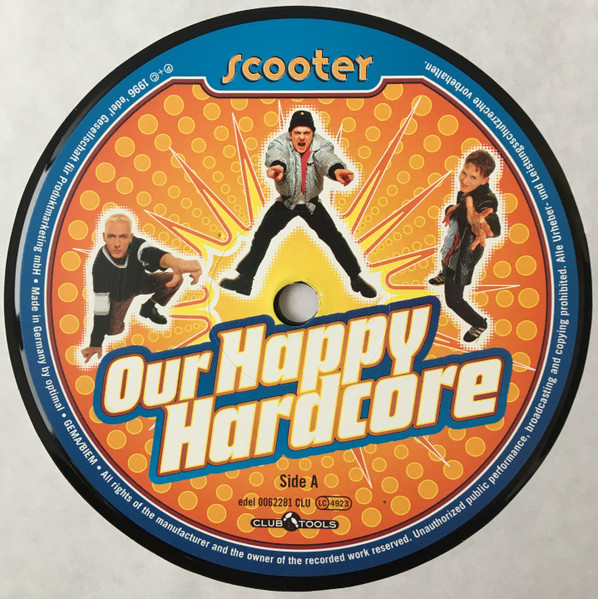 Our Happy Hardcore front label