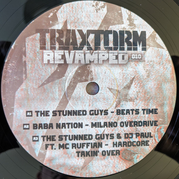 Traxtorm Revamped 010 front label