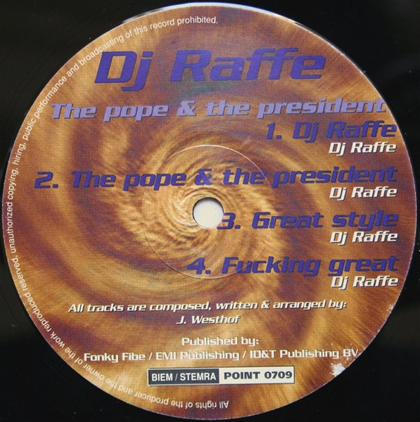 The Pope & The President front label