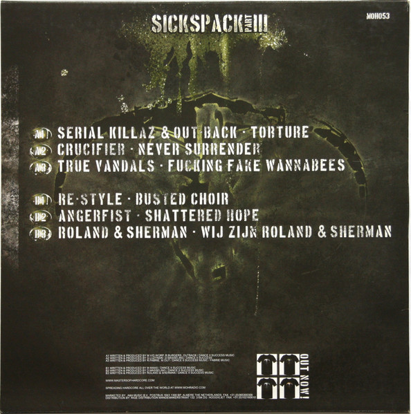 Sickspack Part III back cover