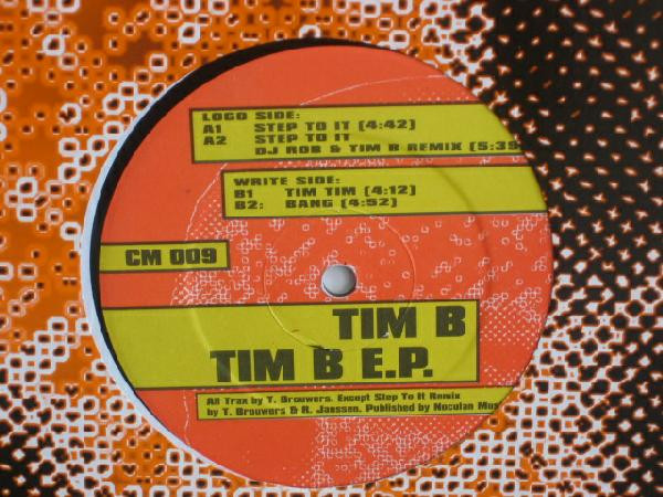 Tim B E.P. front label