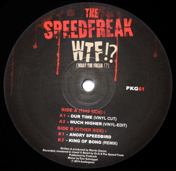 WTF!? (What The Freak !?) back label