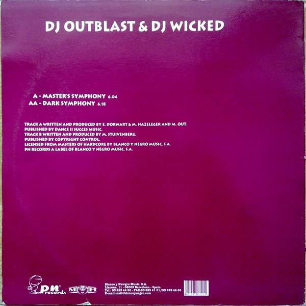 Master's Symphony back cover