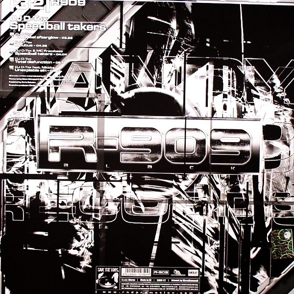 Speedball Takers back cover