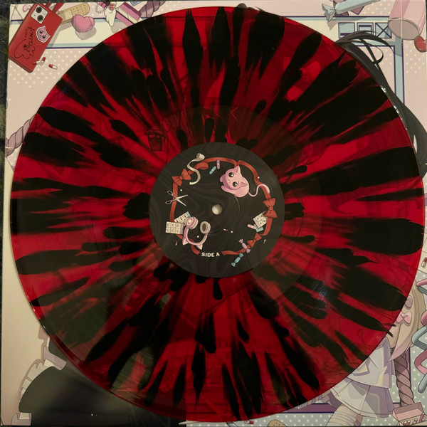 Needy Streamer Overload - Original Soundtrack Vinyl front label