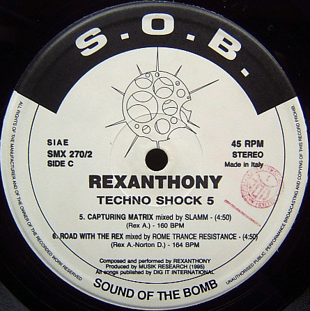 Techno Shock 5 (Future Shock) front label