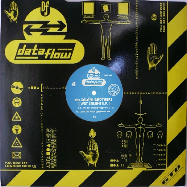 Wet Salami E.P. back label