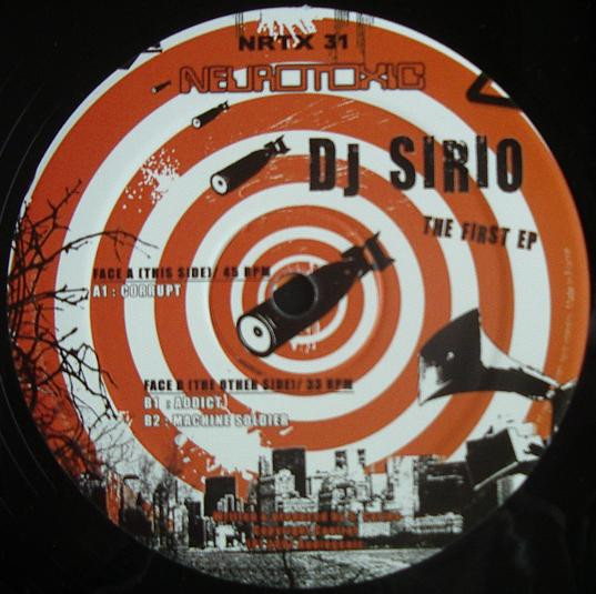 The First EP front label