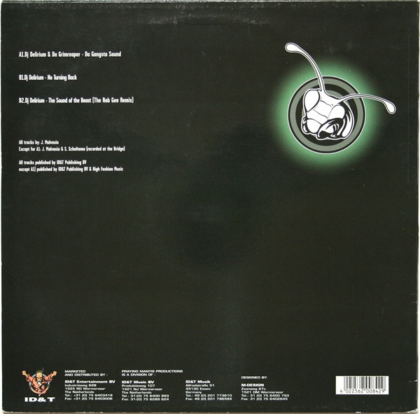 Praying Mantis Power Edition Vol. 1 back cover