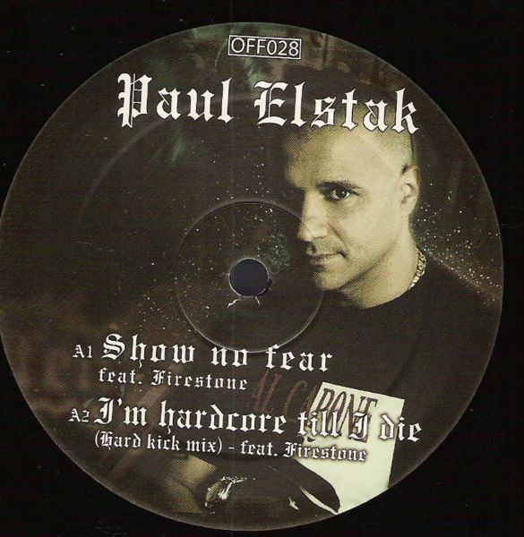 Show No Fear front label