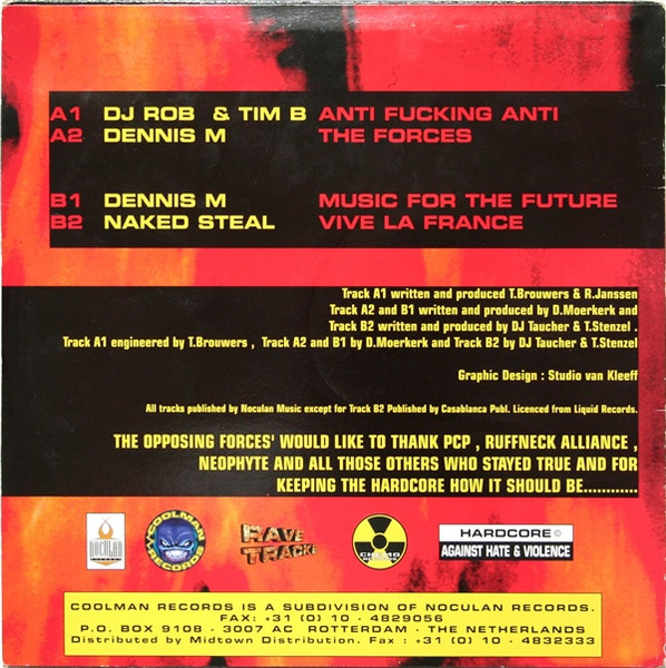 Casualties Of War back cover