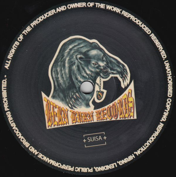 Resistent E.P. back label