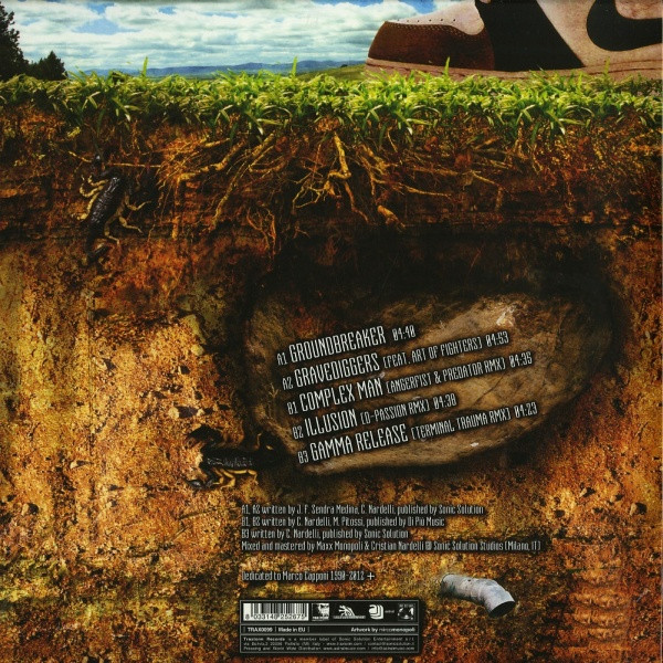 Earth : Groundbreaker back cover