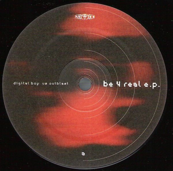 Be 4 Real E.P. back label