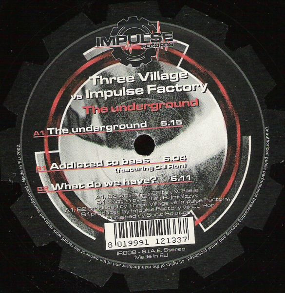 The Underground back cover