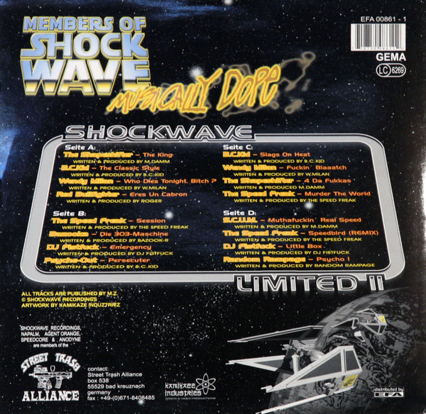 Musically Dope back cover