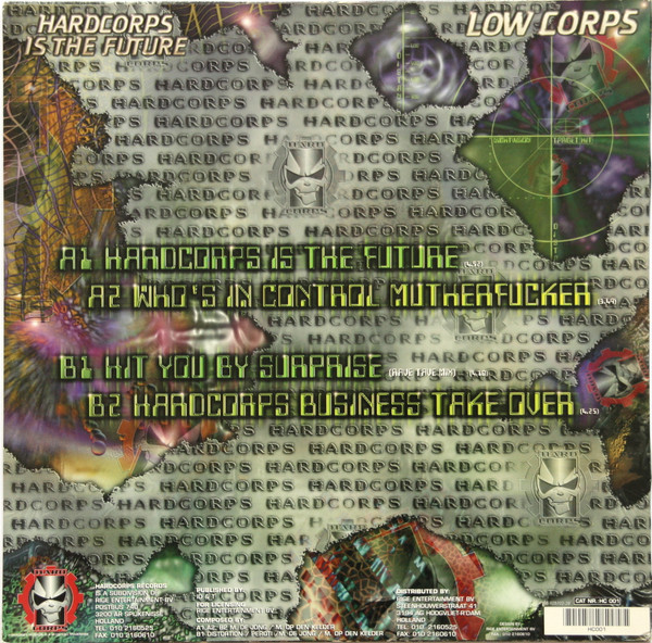 Hardcorps Is The Future back cover