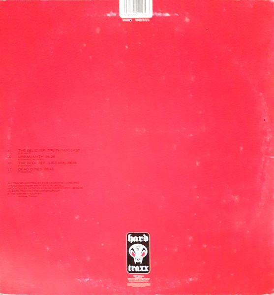 The Believer back cover