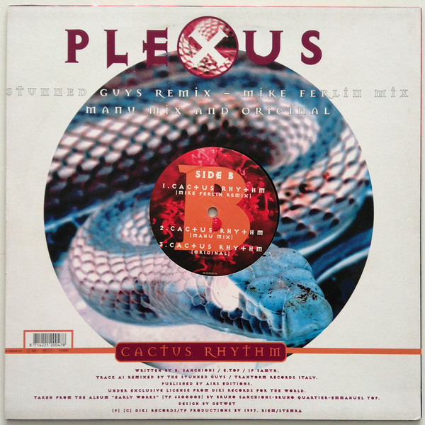 Cactus Rhythm back cover