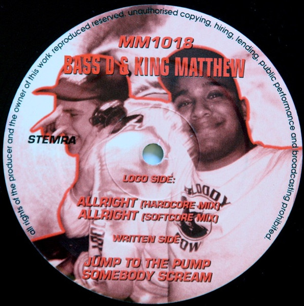 Allright front label