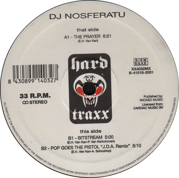 The Prayer back cover