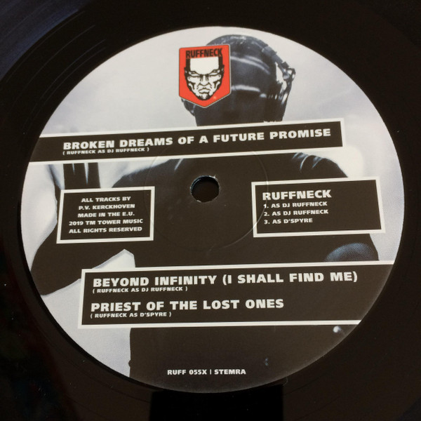 Lost Priest Of A Broken Future Beyond Infinite Promised Dreams back label