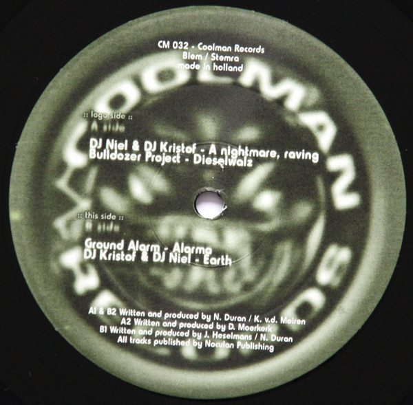 Raving Nightmare EP front label