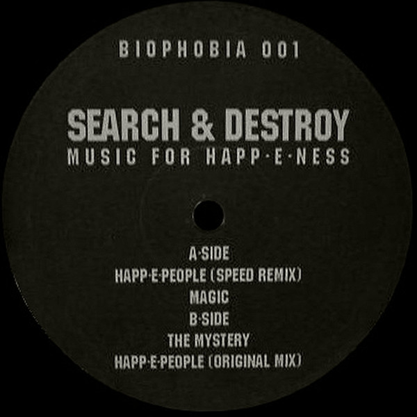 Music For Happ-E-Ness front cover