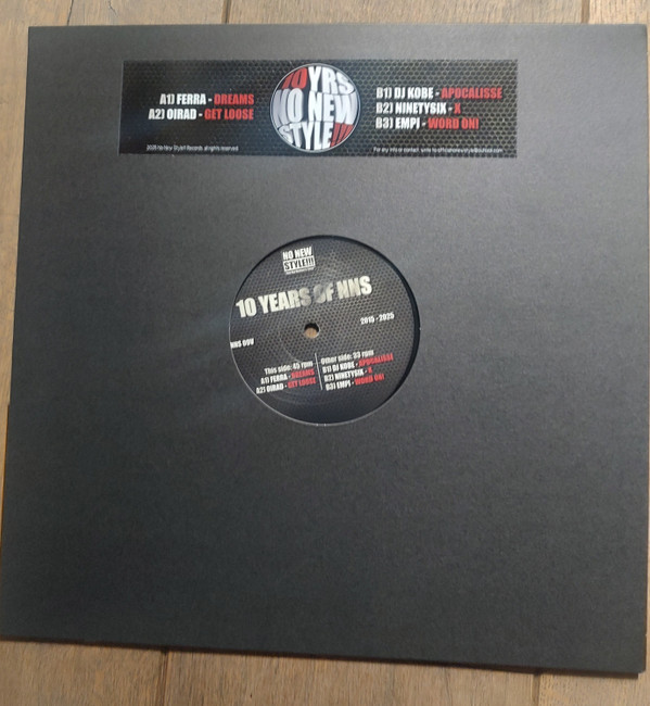 10 Years Of NNS front label