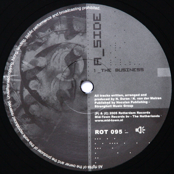 The Business EP front label