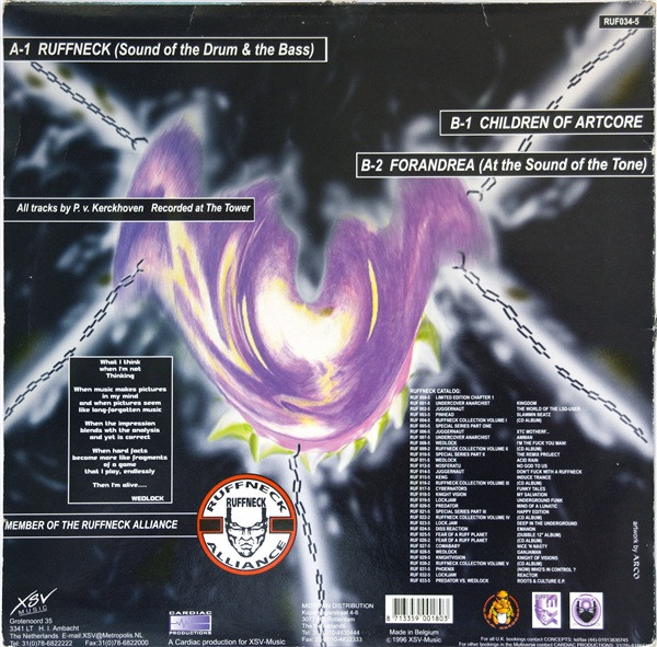 Ruffneck (Sound Of The Drum & The Bass) back cover