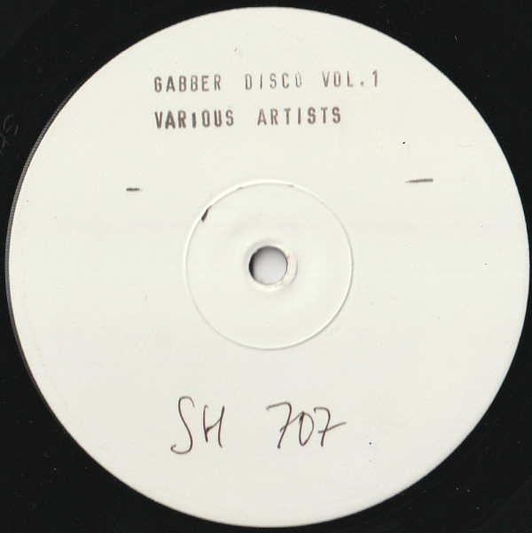Gabberdisco Vol. 1 front label