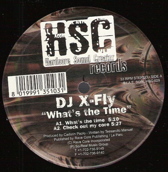 What's The Time front label