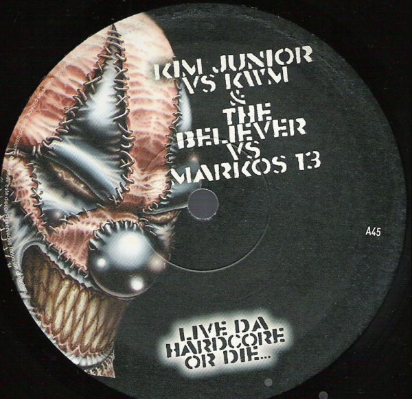 Live Da Hardcore Or Die... back label