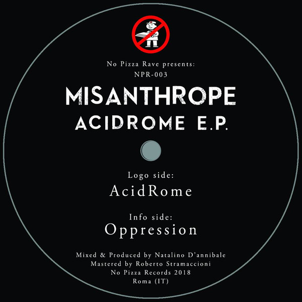 Acidrome E.P. back cover