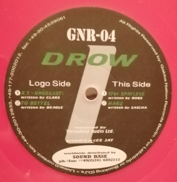 Drow front label