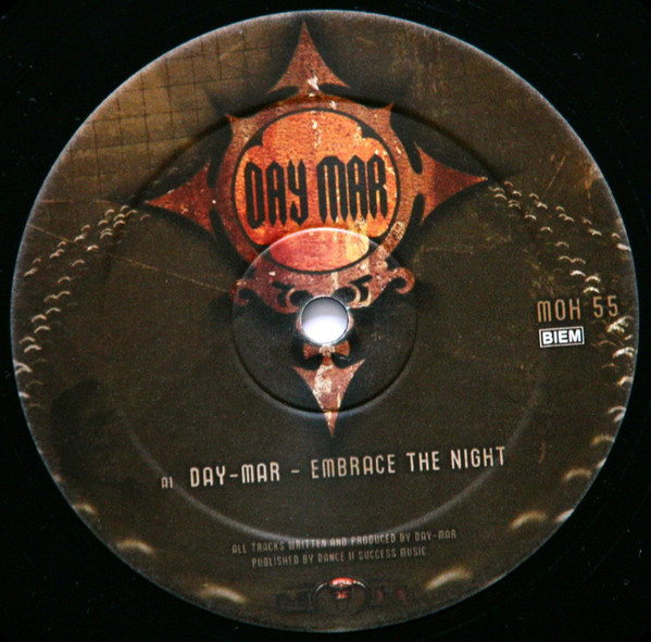 Embrace The Night front label