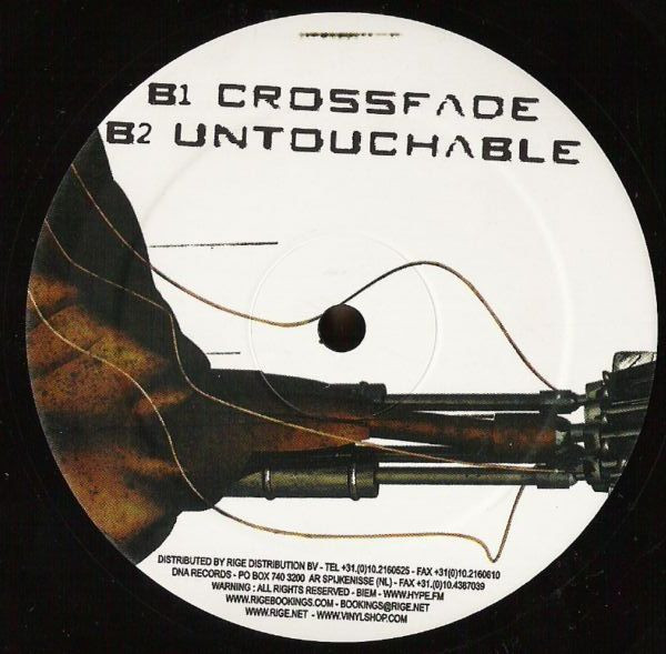 Untouchable back label