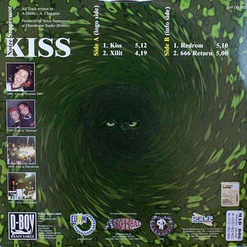 Kiss back cover