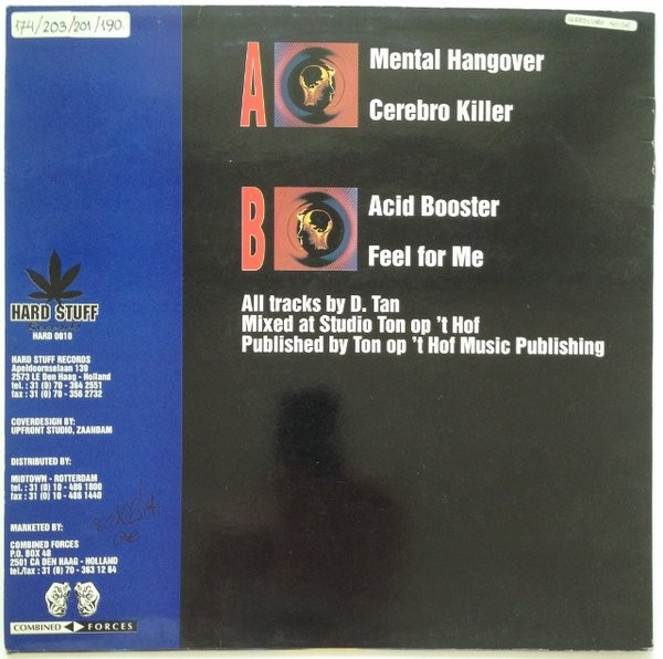 Mental Hangover back cover