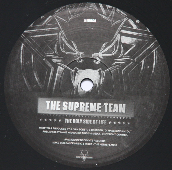 The Ugly Side Of Life front label