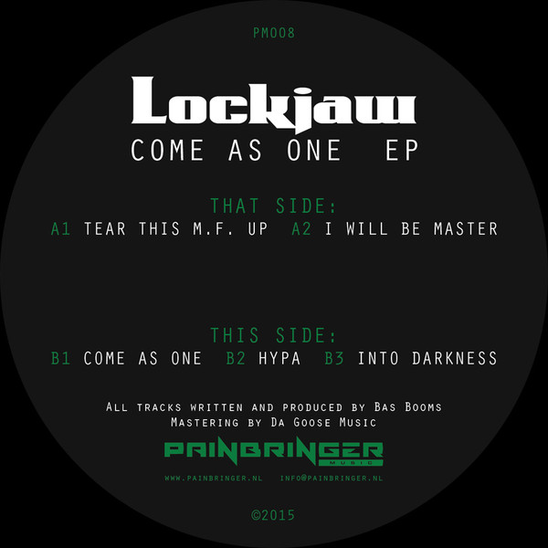 Come As One EP back label