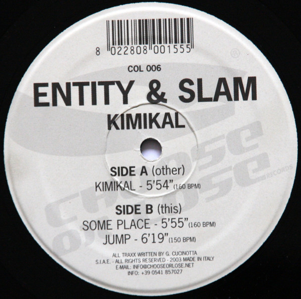 Kimikal front label
