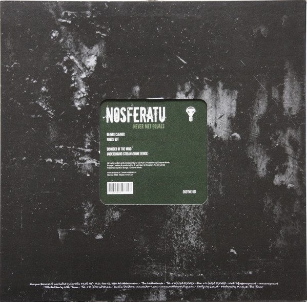 Never Met Equals back cover