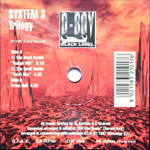 Trilogy front label