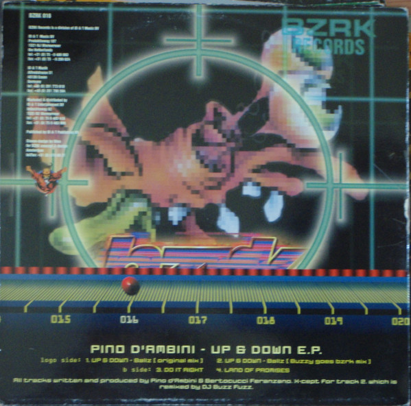 Up & Down E.P. back cover