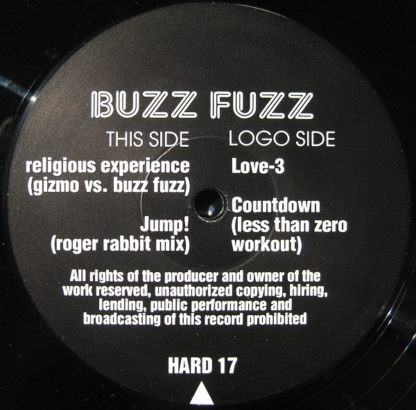 The Spectrum E.P. Volume One - The Violet Edition back label