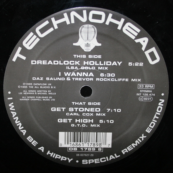 I Wanna Be A Hippy (Special Remix Edition) front cover