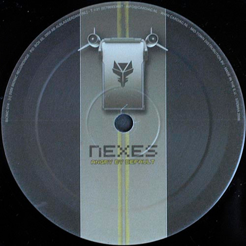 Angry By Default front label